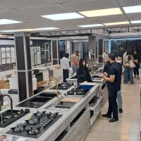 هلما سفید چوب کابین روشویی