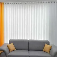 پرده پانچ۳ متری با کناره های خردلی
