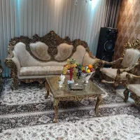 مبل سلطنتی پنجه شیری ۹ نفره درحد نو