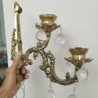 دیوار کوب برنجی