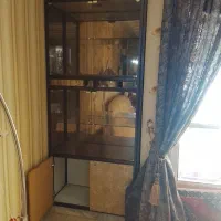 بوفه فلزی و گاز استیل سینجر و مایکرو فر  آب گرمکن