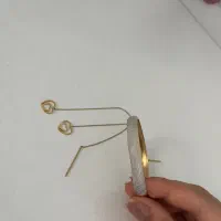 گوشواره و النگو سایز ۲ طلا