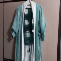 مانتو تابستونی همراه شال