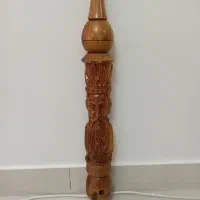 قلیون تنه چوبی گردو