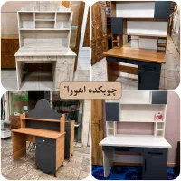 میز تحریر کتابخانه دار در الوند چوبکده اهورا