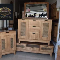 ست میز و کنسول و جاکفشی  زیبا  مدل ژاکلین مدل اول