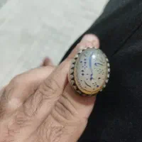 انگشتر عقیق پرتقالی یا زینب