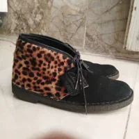 کفش چرم باروکش پوست طبیعی