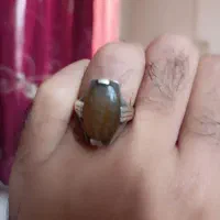 انگشتر عقیق خط کهنه