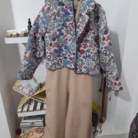لباس مجلسی  سرهمی همراه باکوت