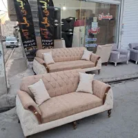 مبل چستر پاریس ۷ نفره مبلمان راحتی با رنگبندی نانو