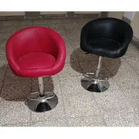 صندلی اوپن و آینه دراور چوبی