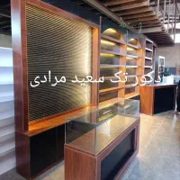 4دکور تک دکور موبایل آرایشی پیشخوان قفسه ویترین