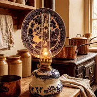 چراغ انتیک ژاپن