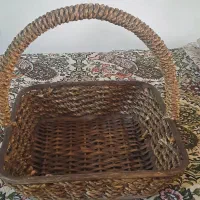 سبد سه  تایی حصیری خارجی جنس عالی