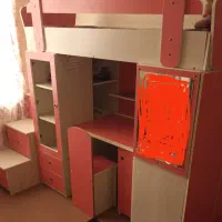سرویس کامل تخت و کمد نوجوان