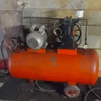 پمپ باد۲۵۰لیتری ایتالیایی کم کار