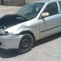 مزدا 323 تصادفی
