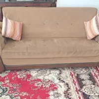 مبل شکلاتی چوب راش بهترین کیفیت