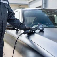 تشخیص رنگ خودرو پشت فنس گمرک