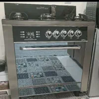 گاز طرح فر ۵شعله، چرخگوشت