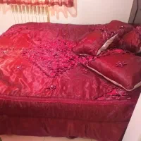 روتختی دونفره زرشکی ترک