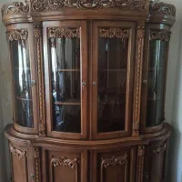 بوفه سلطنتی چوب گردو نونو مناسب جهیزیه