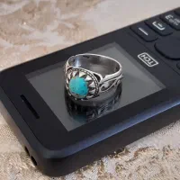 انگشتر نقره سایز کوچک حدود ۶ گرم