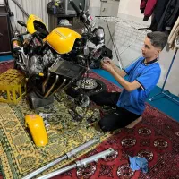 تعمیرات موتورسیکلت انژکتوری بنلی ترل سی اف نینجا