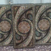 سه عدد پشتی طرح کهکشان کاملا سالم