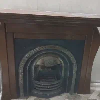 شومینه توکار جنس درجه یک  تکمیل  بدون ایراد
