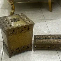 سطل اشغال و جای دستمال کاغذی