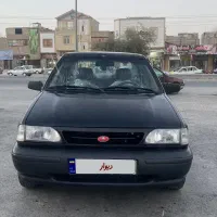 پراید صبا در حد خشک زیر خاکی