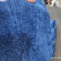 پارچه مخمل و لمه اکلیلی