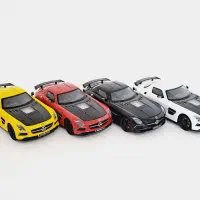 ماکت ماشین فلزی مرسدس بنز SLS AMG