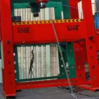 دستگاه پرس100تن و قلاویز هلی کویل کامل