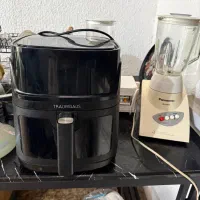 ۲دستگاه مخلوط کن و هواپز ۲المنت لگن بزرگ