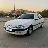 پژو پارس سفید مدل ۱۳۸۶