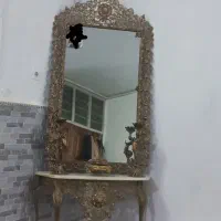 آینه شعمدان برنجی
