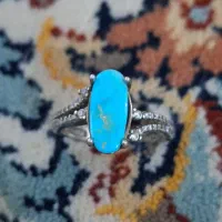 انگشتر  فیروزه نیشابوری اصل
