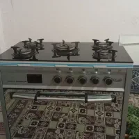 اجاق گاز طرح فر 5شعله