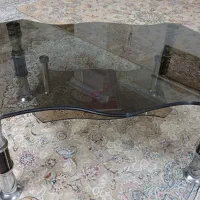 میز جلومبل شیشه ای