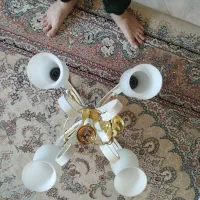 سلام یک عدد لوستر 4شاخه