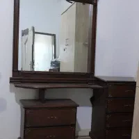 آینه دراور به همراه ۵کشو همراه با چهارپایه