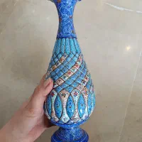 گلدان موشکی میناکاری شده