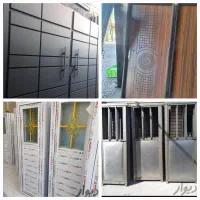 داهن الات در پنجره انبارسرویس نو کهنه چوبی درب باغ