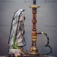 قلیون چوبی
