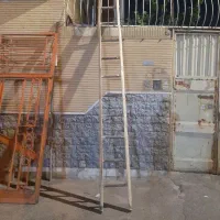 نردبان چوبی ۴متری