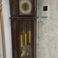 ساعت ایستاده چوب کامل با موتور ژاپن اصل