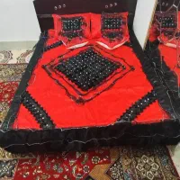 سرویس خواب دو نفره و گهواره کودک